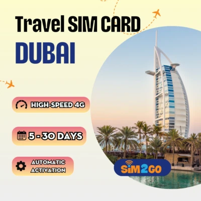 Dubai/ UAE travel SIM card UNLIMITED data plans | Prepaid 4G sim card | TRAVEL