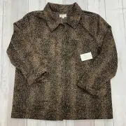 Brixton Women's Jacket Survey W Chore Coat (Leopard)