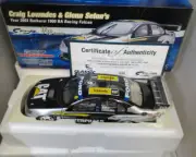 CLASSIC 1/18 FORD BA FALCON 2003 BATHURST LOWNDES SETON CATERPILLAR #6 #18126