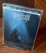 Nosferatu Steelbook [4K+Blu-ray] NEW (Sealed)-w/PROTECTIVE SLEEVE-Free Box S&H