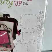 Bo Bunny Clearly Mixed Up Flourish Clear Album NEW