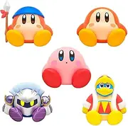 Kitan Club Sitting Kirby Mini Figure Blind Box - 1 of 5 Collectable Figurines - Fun, Versatile Decoration-Authentic Japanese Design - Made from Durable Plastic (KC-079)