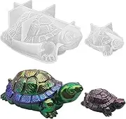 3D Sea Turtle Resin Molds, AFUNTA 2 PCS Animal Epoxy Resin Molds Tortoise Candle Mold, DIY Resin Ornament Molds for Resin Craft, Home Decor