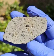 Meteorite**NWA 12227, Howardite Achondrite**17.020 gram; Asteroid 4 Vesta!!