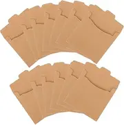 DOITOOL 50Pcs Paper CD Sleeves Durable CD DVD Storage Envelopes for Organized Music Collection Packaging Bags for Home Office Use