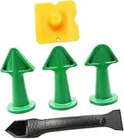 1 Set Plastic Tip Glue Scraper Caulk Applicator Tips Caulking Tool Caulk Extension Nozzle Caulk Tools Caulking Nozzle Caulk Tips Caulk Nozzle Caulking Tips Caulking Sealing Nozzle
