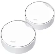 TP-LINK DECOX50POE2 Ax3000 Whole Home Mesh Wifi6 With PoE 2 Pack