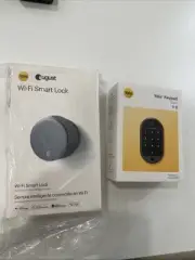 Yale August Wi-Fi Smart Lock with Keypad Touch in Silver