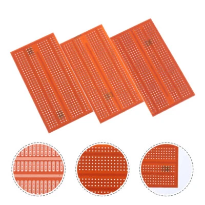 12 Pcs Circuit Board Child Universal Breadboard Project Plates Pcb Supplies