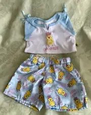 Build-A-Bear “Chicks Rule” PJ Set