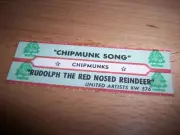 1 Chipmunks Chipmunk Song / Rudolph The Red Nose Reindeer Jukebox Title Strip