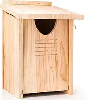 Large Owl House - A Nest Box for Lorikeets, Owls, and Other Australian Species - Premium Cedar Wood - Weatherproof Design - 41 x 30 x 28 cm