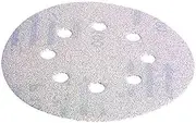 Makita 40 Grit Hook and Loop Punched Sanding Disc, White, 125 mm Pad Diameter (Pack of 10)