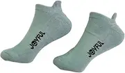 [Joyful Fashion] Made in USA Colorful Cotton Athletic Ankle Footie Socks | Comfortable, Thick, Soft, and Supportive