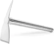 Metal Detecting Stainless Steel Pickaxe, 15'' Metal Detecting Pick Tool, Metal Detector Accessories, for Gold Mining