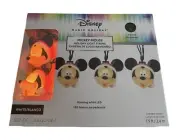 MICKEY MOUSE HOLIDAY LIGHT STRING!!! NIB DISNEY MAGIC HOLIDAY LED CHRISTMAS