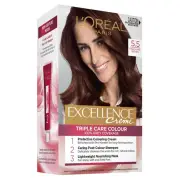 L'Oreal Paris Excellence Creme Hair Colour 5.5 Mahogany Brown