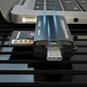 Type C Card Reader USB3.0 Interfaces Memory Card Reader For Quick File Sharing