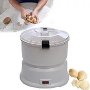 Electric Potato Peeler, Automatic Rotary Rolling Peeler, Potato Rumbler Peeler Machine, Fully Automatic Vegetable Peeler One-Touch Operation, 1 Kg Capacity, for Potatoes, Carrots and Fruits