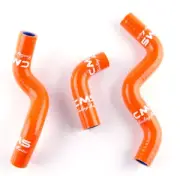 For KTM 50 SX PRO Jr Sr LC 2001-2008 Silicone Radiator Coolant Hose pipe Orange