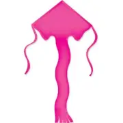 Kite Super Flyer Single Line Pink Kite w/ Winder & String 9 PR 16087