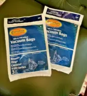 Bissell 4122 Zing Canister Vacuum Cleaner Paper Bags 3Pk # 820
