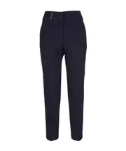 cropped tailored trousers IT48 Black