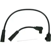 Taylor Ignition Leads Spark Plug Wires Black for Harley-Davidson Dyna 1999-17