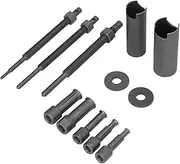 Inner Bearing Extractor Set,Otufan 0.36in to 0.9in Heat Treated Steel Remove Bearings Puller Tool for Machine Bearings MTB Repair