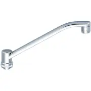 Central Brass SU-365-CA Chrome 8" Swivel D Style Spout With Aerator