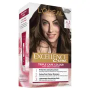 L'Oreal Excellence Creme 4.3 Dark Golden Brown Hair Colour