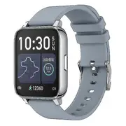 Rogbid Rowatch 2 Watch 1.69 Inch Hd Touch Screen Fitness Tracker Rate Pressure Monitor For Ios Andro Gray