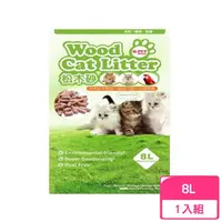 在飛比找momo購物網優惠-【Q.PET】松木砂（100%天然松木屑）8L*4包組(貓砂