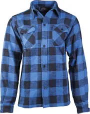 Mil-Tec Lumberjack II, shirt/textile jacket , color: Black/Blue , size: XXL