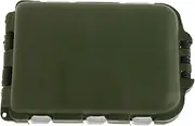 Abaodam Sturdy Waterproof Fishing Tackle Box Compact Storage Organizer for Lures and Baits