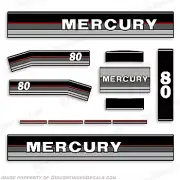 Fits Mercury 1989 80HP Outboard Engine Decals