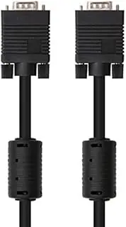 Glowster 10m SVGA Cable with Ferrite HDB15/M to HDB15/M Ideal for Connecting Monitors and Devices with VGA Output