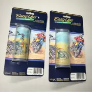 Vintage Motor Cross Easy Ups Wallpaper Border Set Of Two Room Decor Man Cave