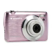 AGFAPHOTO 18MP Compact Zoom Digital Camera with 2.7-inch LCD and Full HD Video Recording, Realishot DC8200, Pink