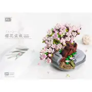 Loz LOZ Mini Blocks - Eternal Flowers Garden Series - Sakura Potted Plant 10 x 6 x 22 cm