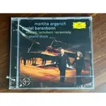 MARTHA ARGERICH DANIEL BARENBOIM PIANO DUOS CD