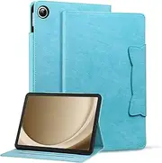 Folio Case for Samsung Galaxy Tab A8 10.5" 2021, Premium PU Leather Smart Cover with Card Slots, for Samsung Galaxy Tab A8 2021 (SM-X200/SM-X205) Case, Sky Blue