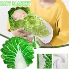 Blanket Cabbage Blanket Novelty Throw Quilt Funny Lightweight Nap Quilt Adult