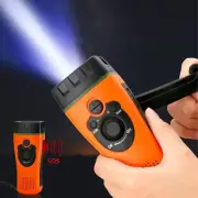 Emergency LED Radio Solar Hand Crank AM/FM/NOAA Weather Flashlight Phone Charger