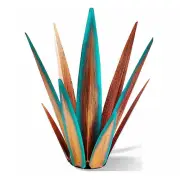 Rustic Metal Agave Plants for Outdoor Patio Yard, Home Decor Hand Painted8914