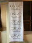 Oscar de la Renta "OSCAR" PERFUME ADVERTISEMENT DISPLAY BANNER. NOS. ODLR. GLAM