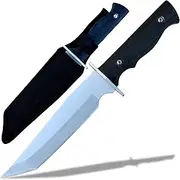 Tanto knife-Fixed Blade Knife with Sheath - Outdoor Knife - Camping Knife -Utility knife-EDC-Knife for Camp