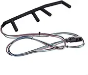N84F Replacement Accessories Crude Oil 4 Wire Diesels Glow Plug Harness Waterproof for 038971220C 904-090 Easy Installation