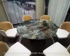 30" Labradorite Stone Side Center Sofa Coffee & Dining TableTop Furnitures Decor