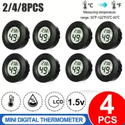 4/8x LCD Mini Digital Thermometer Hygrometer Temperature Humidity Humidity Meter